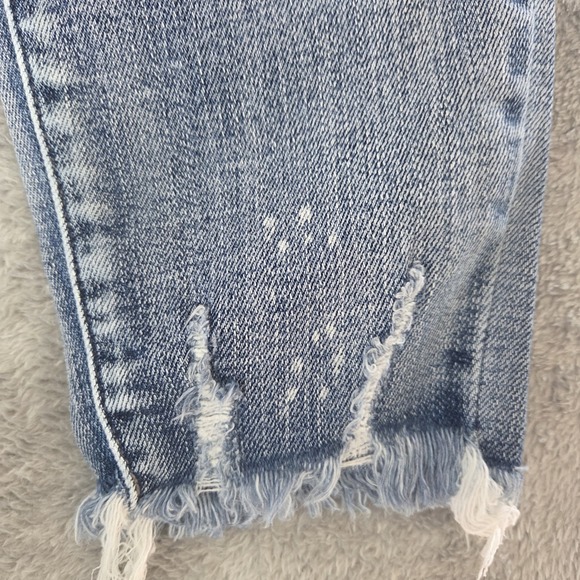 Judy Blue Skinny Fit Button Fly Distressed Raw Hem Denim  Jeans Womens Size 9/29 - Picture 8 of 16